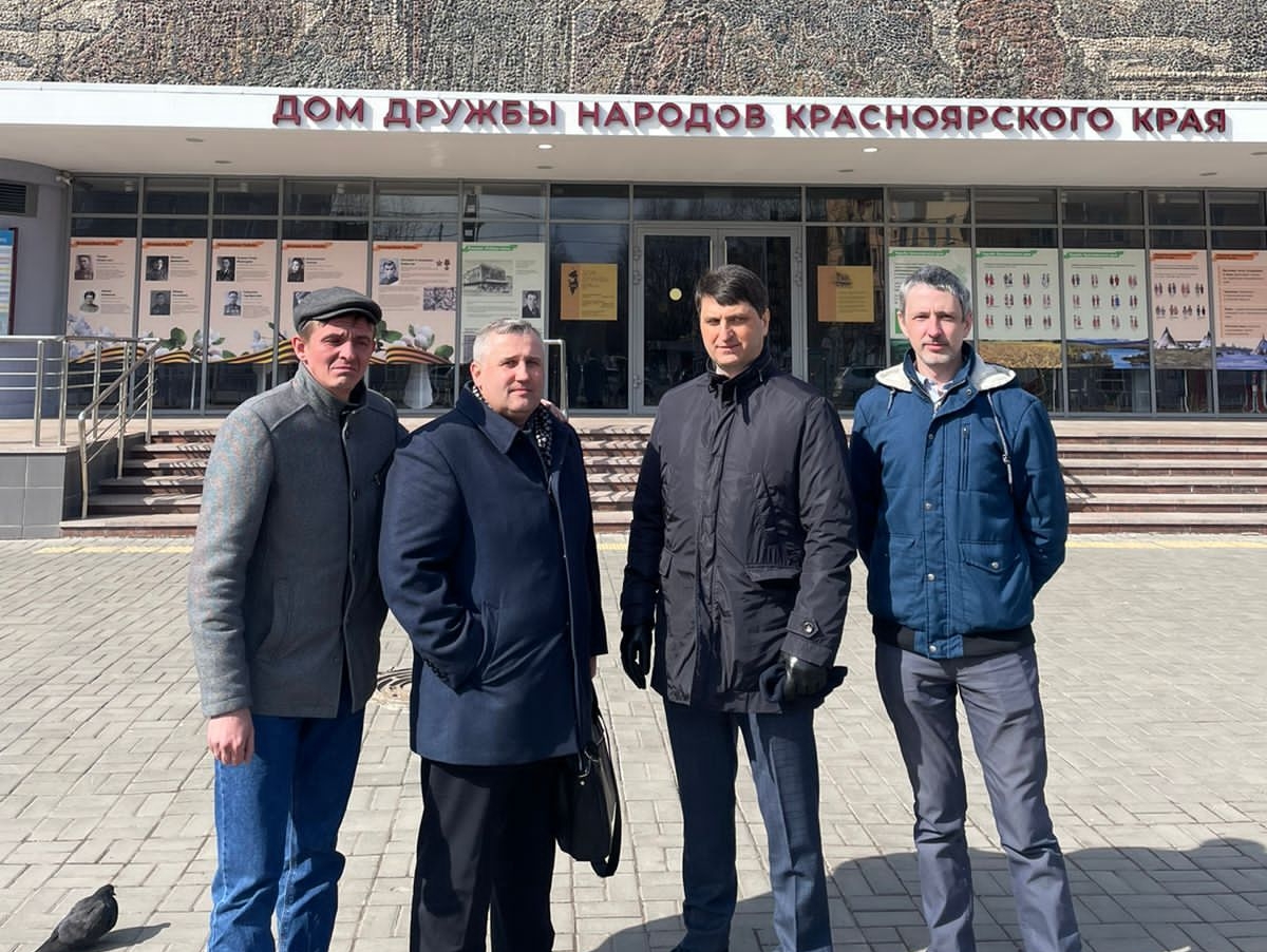 Алексей Рылеев и Валерий Шинкаренко прибыли с рабочим визитом в Красноярский край