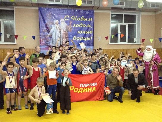 Ульяновские активисты провели турнир по классической борьбе