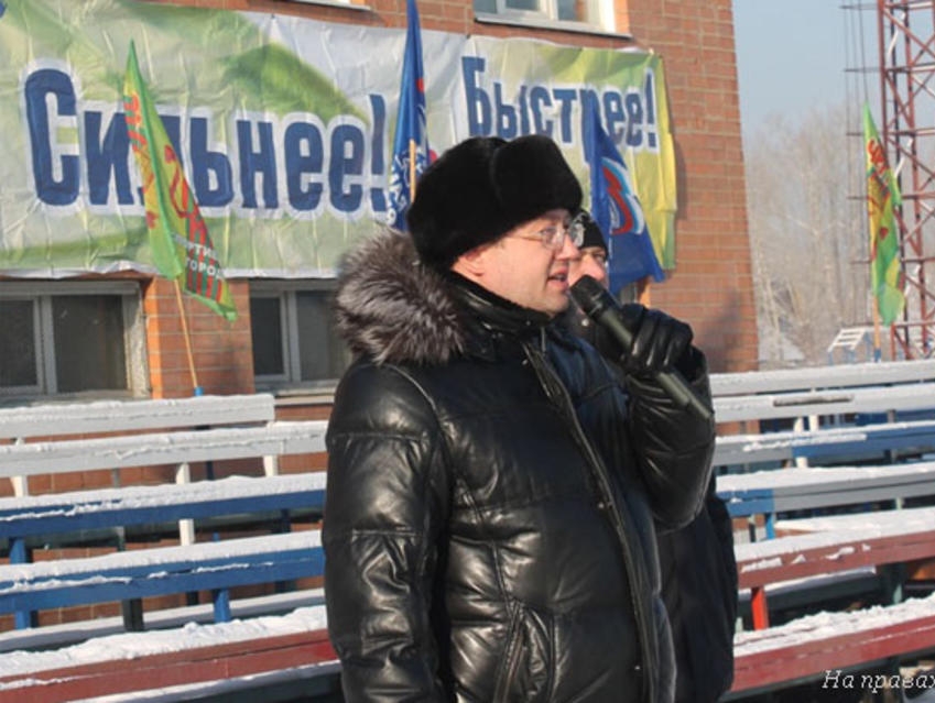 Читинская "РОДИНА" поприветствовала участников веселых стартов