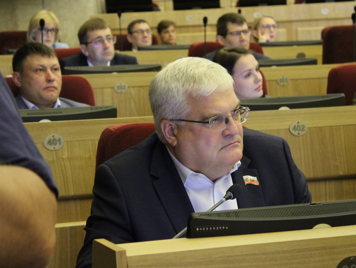 Вячеслав Илюхин принял участие в 58-й сессии Законодательного Собрания Новосибирской области