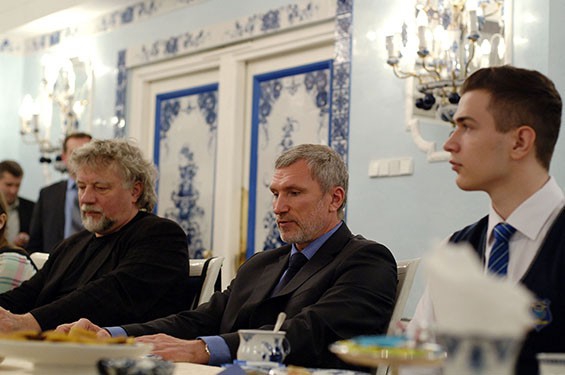 Алексей Журавлёв встретился с воронежскими школьниками, 7 ноября 2013 г.