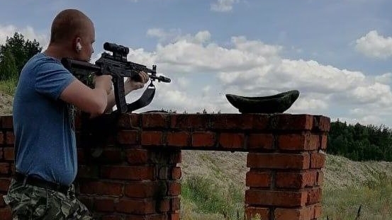 Владимир Лактюшин посетил расположение добровольческой бригады "Дон"