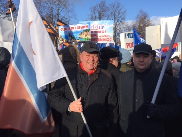 Родинцы Ленобласти отпраздновали возвращение Крыма в Петербурге и в Выборге