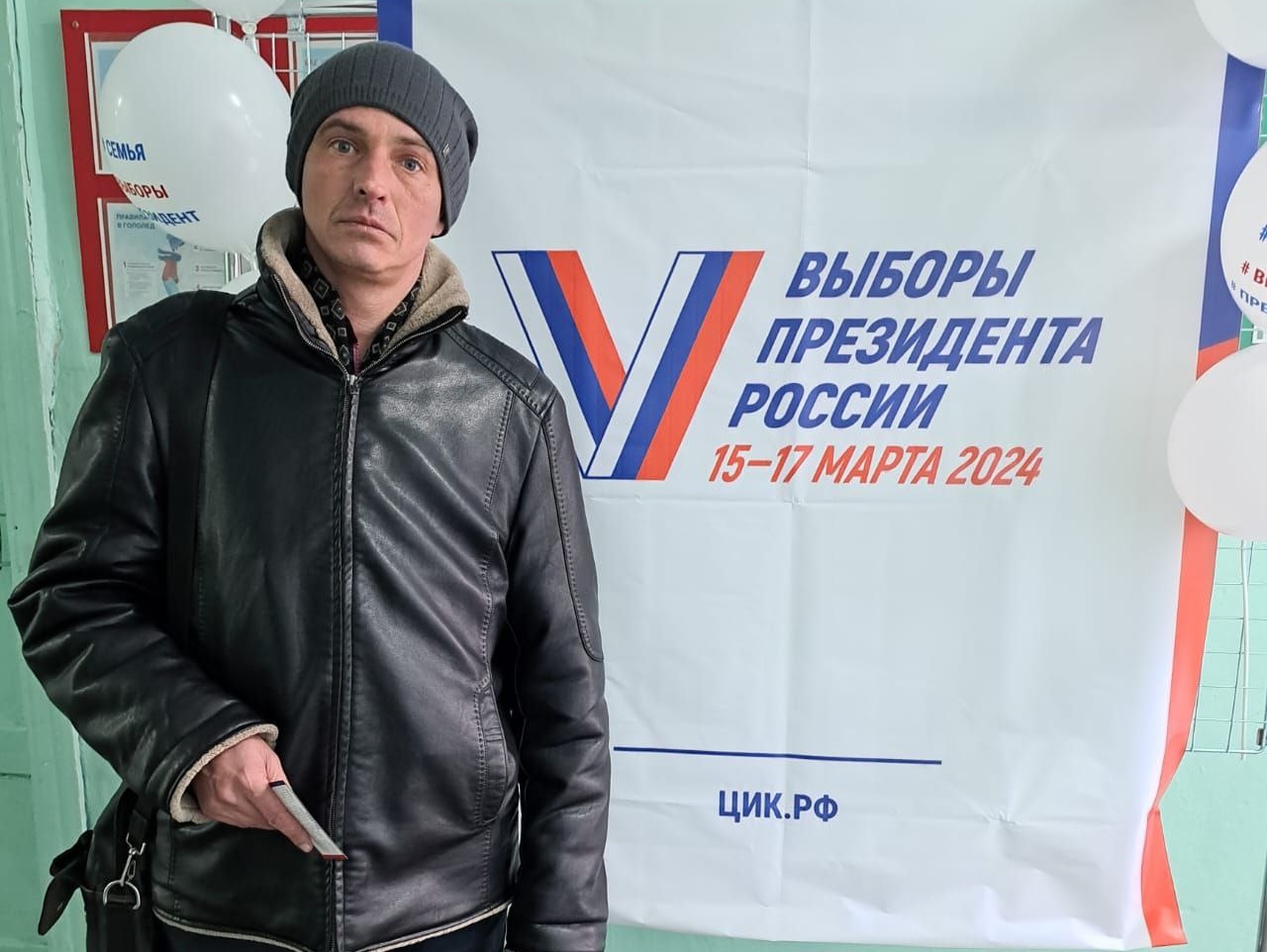 Алексей Хабаров отдал свой голос на выборах Президента