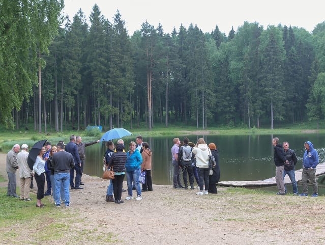 Подмосковная "РОДИНА" позаботится о должном благоустройстве пруда в поселке Пересвет