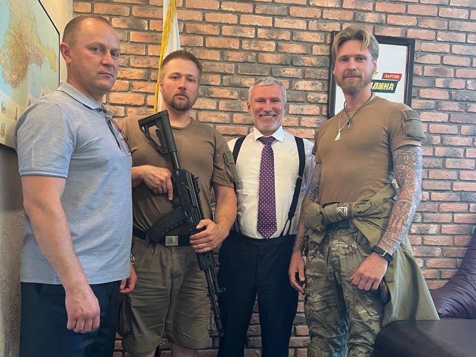 Алексей Журавлев встретился с воинами Донбасса