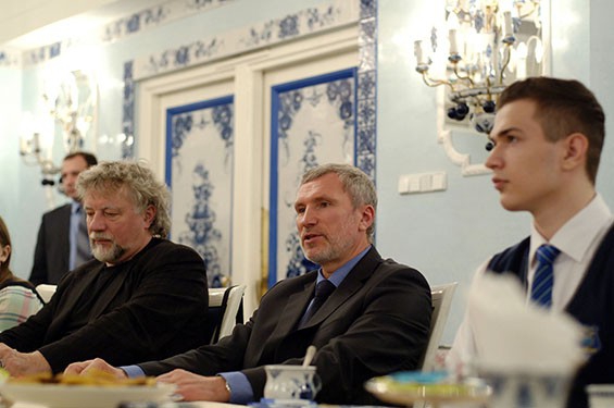Алексей Журавлёв встретился с воронежскими школьниками, 7 ноября 2013 г.