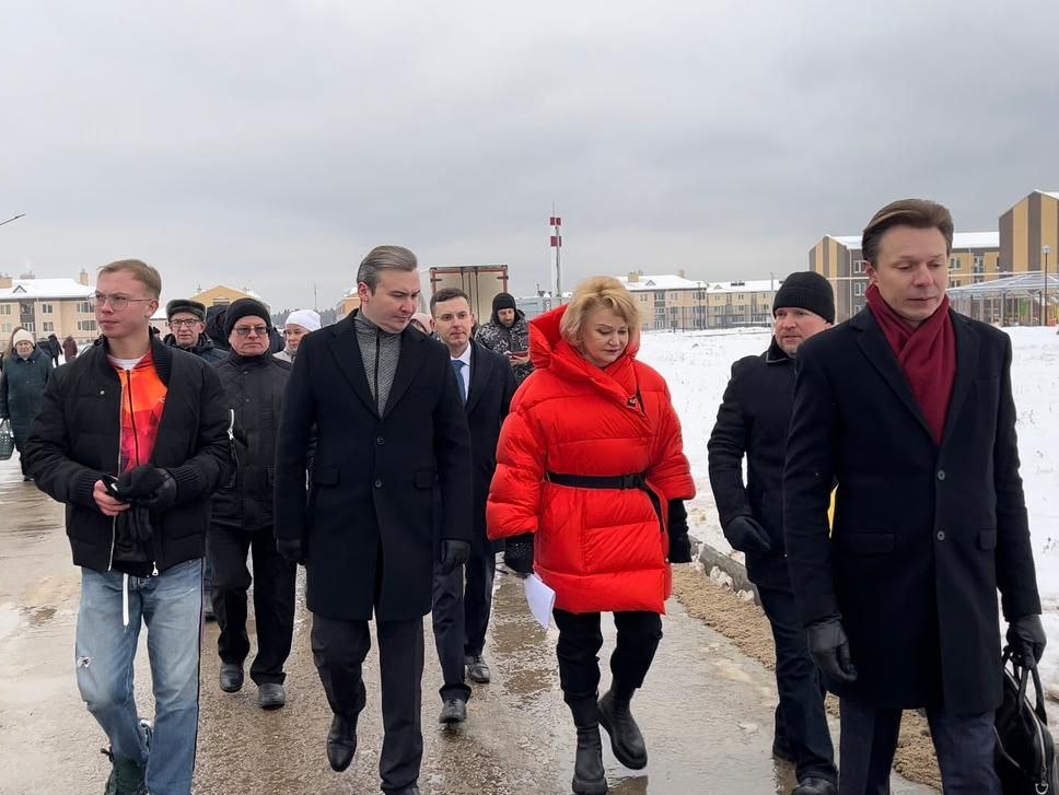 Молодежное движение "Голос Родины" посетило ЖК "Борисоглебское"