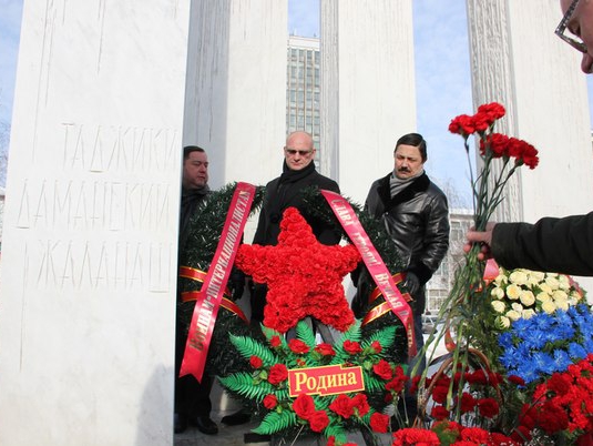 Самарская "РОДИНА" приняла участие в митинге и возложила цветы