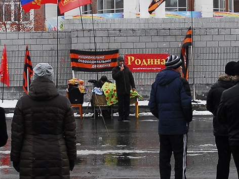 Соратники провели 4 ноября митинг в Еманжелинске