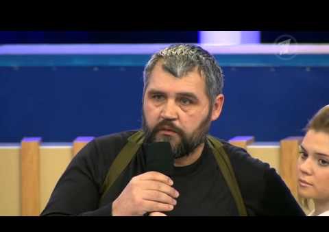 Алексей Журавлёв в программе "Время покажет" на "Первом", 10.02.2015