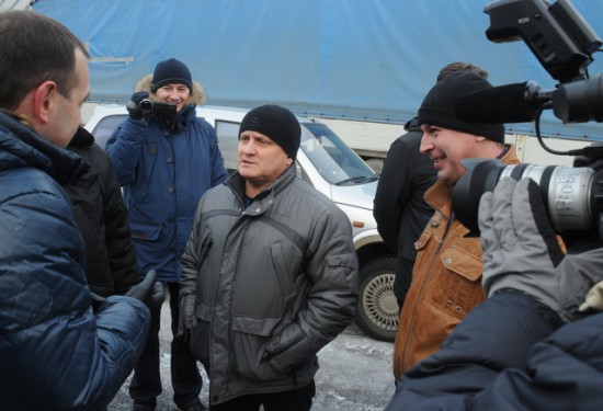 "Миграционный спецназ" Алексея Журавлева, город Лосино-Петровск, 05.12.2012