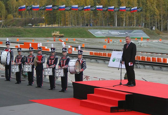 Дмитрий Рогозин на выставке Russia Arms Expo 2013 в Нижнем Тагиле, сентябрь 2013 г.