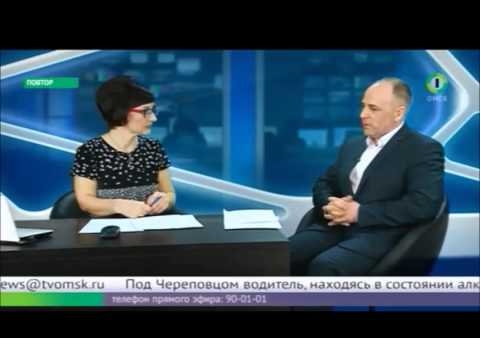 Андрей Дворецкий выступил в прямом эфире омского ТВ