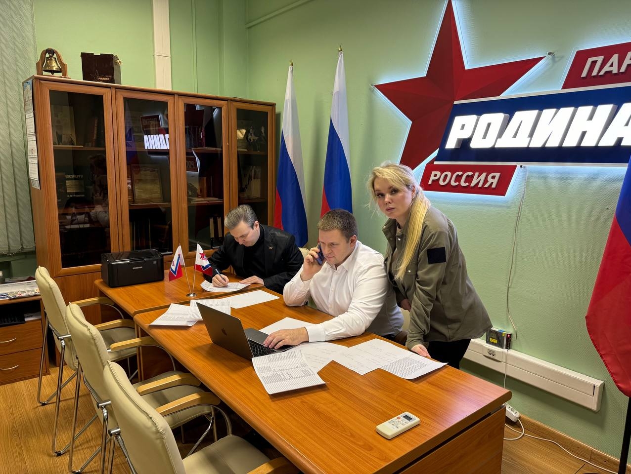 Татьяна Калегина: Оперативный штаб "РОДИНЫ" и "горячая линия" помощи работали всю ночь