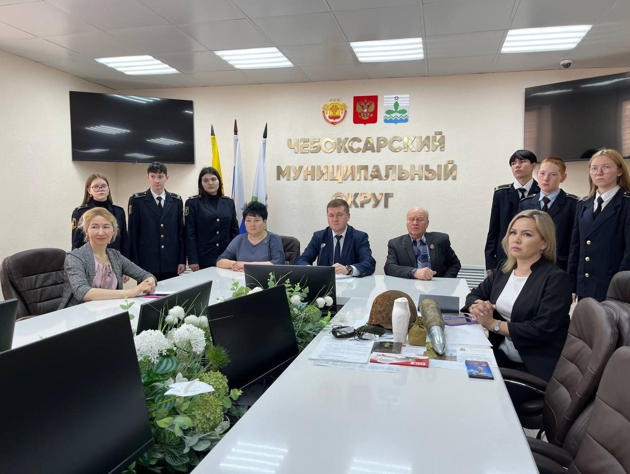 Владимир Михайлов принял участие в церемонии передачи капсулы с землей из Смоленска