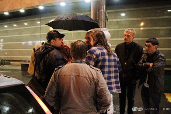 Активисты "РОДИНЫ" провели рейд по борьбе с "шахид-такси", 23 сентября 2013 г.