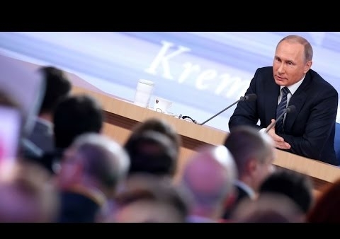 Пресс-конференция Президента России Владимира Путина 23.12.2016