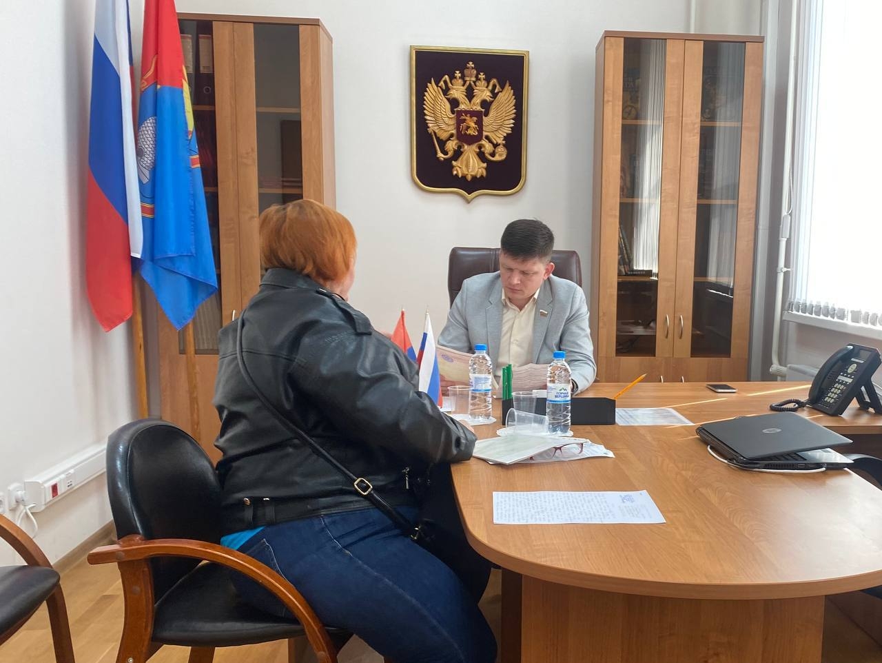 Сергей Мягких провел прием граждан