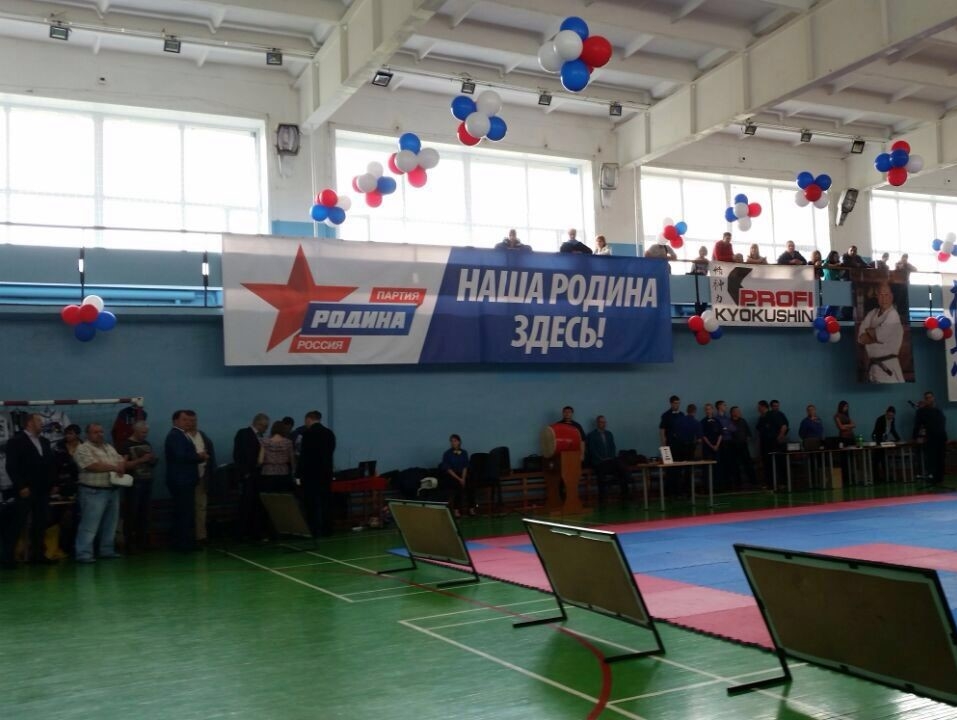 Новосибирское отделение партии "РОДИНА" организовала турнир "Первое татами"
