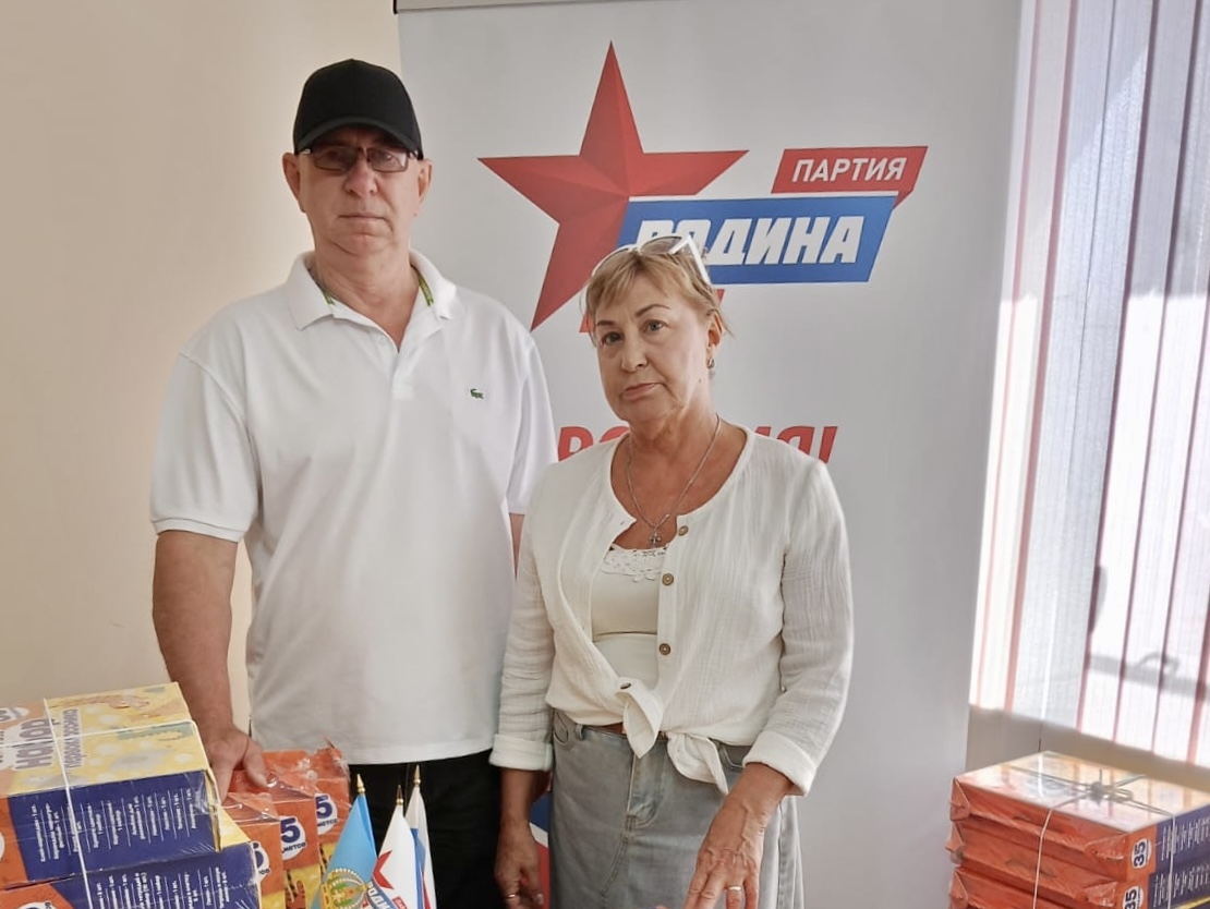 Владимир Сухарев принял участие в благотворительной акции «Первоклассник»