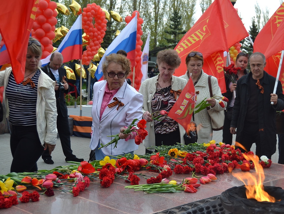 "РОДИНА" приняла активное участие в праздновании 9 мая в Саратове