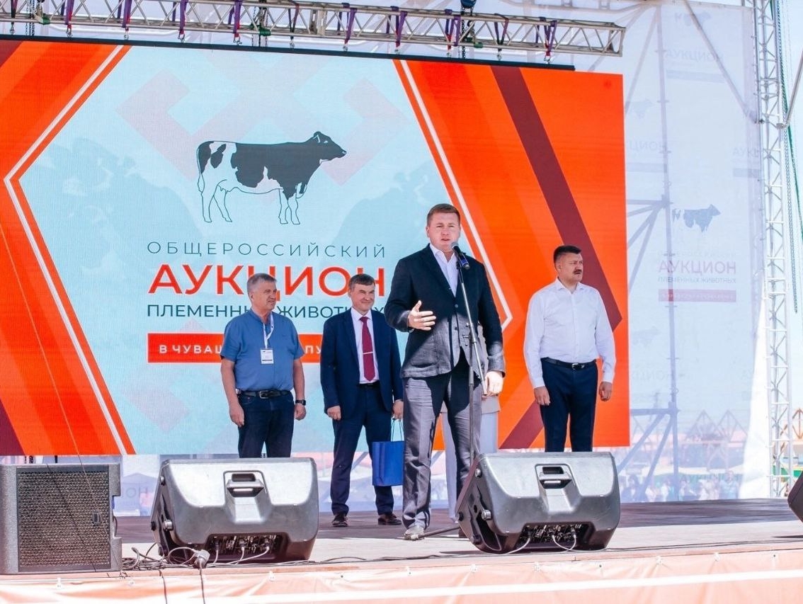Владимир Михайлов: Мероприятия, подобные аукциону племенных животных, способствуют продовольственной безопасности страны