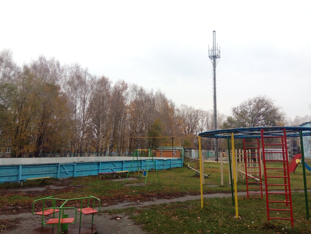 Воронежская "РОДИНА": Факт размещения сотовой вышки посреди детской площадки - возмутителен