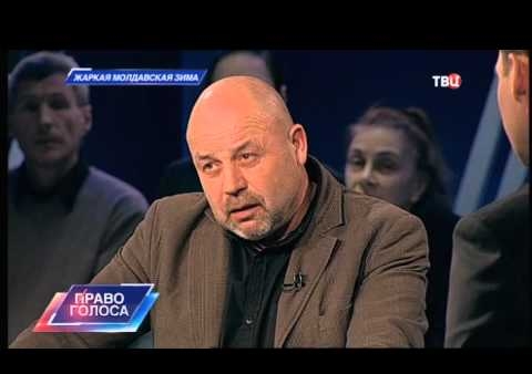 Алексей Журавлёв в программе "Право голоса": Жаркая молдавская зима (ТВ Центр, 26.01.2016)