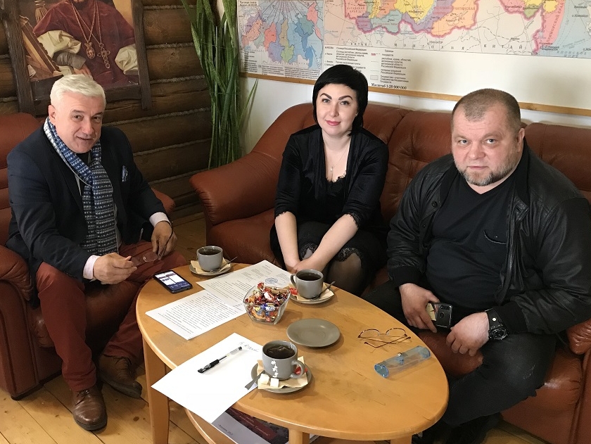 Любомир Радинович встретился с представителями Северо-Донского казачьего войска и волонтерского отряда "Добрые сердца"