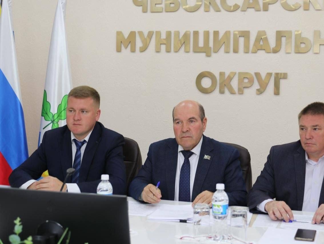 Владимир Михайлов принял участие в работе 34-го заседания Собрания депутатов Чебоксарского муниципального округа