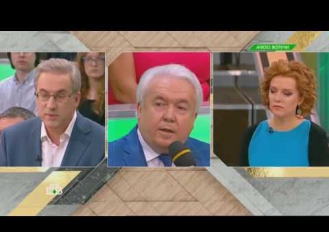 Алексей Журавлев в программе "Место встречи". Психическая блокада Крыма (НТВ, 3105.2016)