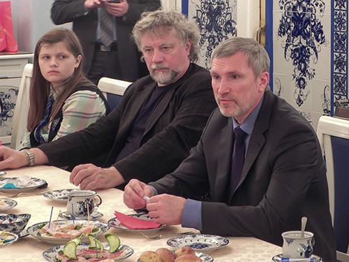 Алексей Журавлёв встретился с воронежскими школьниками, 7 ноября 2013 г.