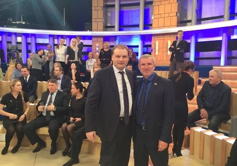 Алексей Журавлёв в программе "Время покажет" на "Первом", 17.03.2015