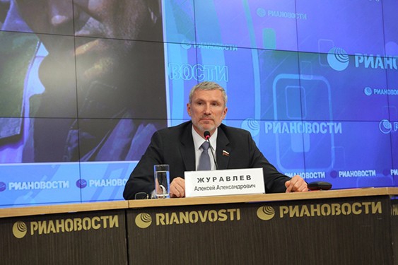 Пресс-конференция Алексея Журавлёва в РИА "Новости", 19 июня 2013 года