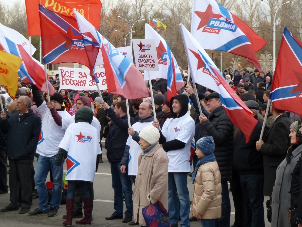 Липецкие социал-патриоты приняли участие в митинге