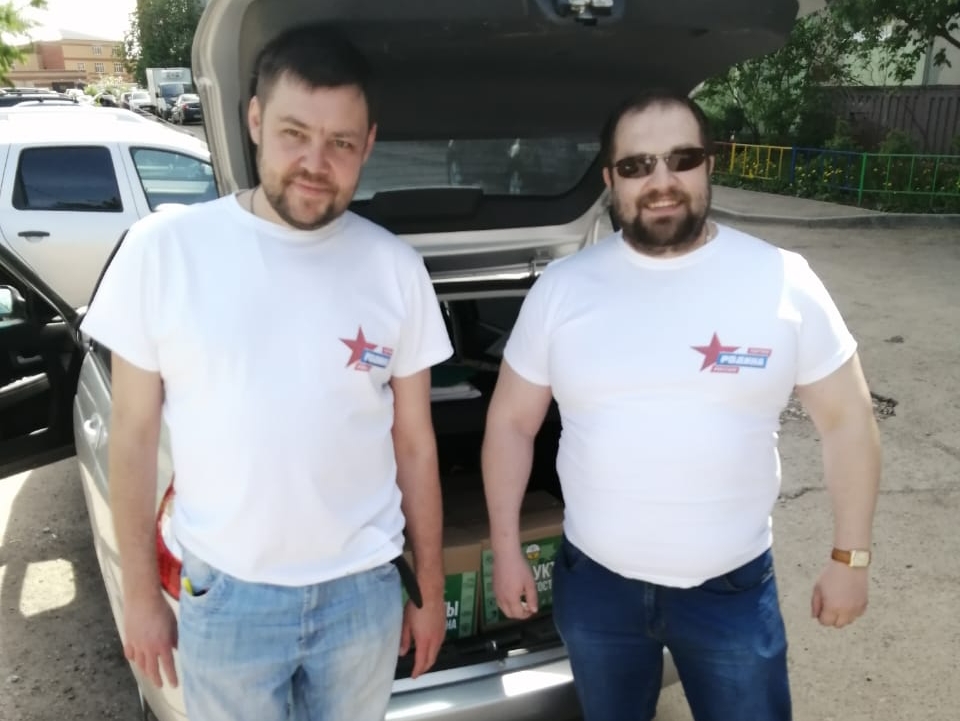 "РОДИНА" Башкортостана приняла участие в акции по доставке товаров первой необходимости