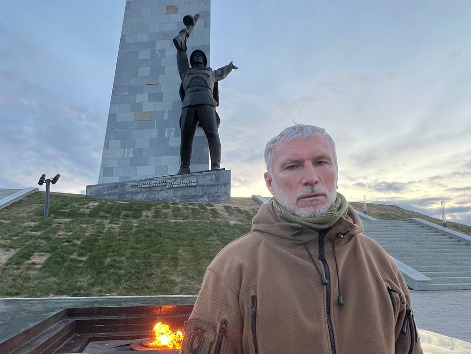 Алексей Журавлев посетил Мемориальный комплекс "Саур-Могила"