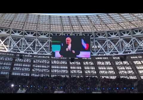 Выступление Путина на митинге-концерте "Za мир без нацизма! Zа Россию! Zа Президентa!" в "Лужниках", 18.03.2022