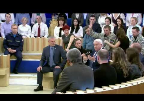 Алексей Журавлёв в программе "Время покажет" на "Первом", 20.04.2015