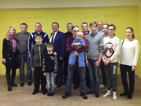 Активисты кировской "РОДИНЫ" посетили клуб кикбоксинга "Гюрза"