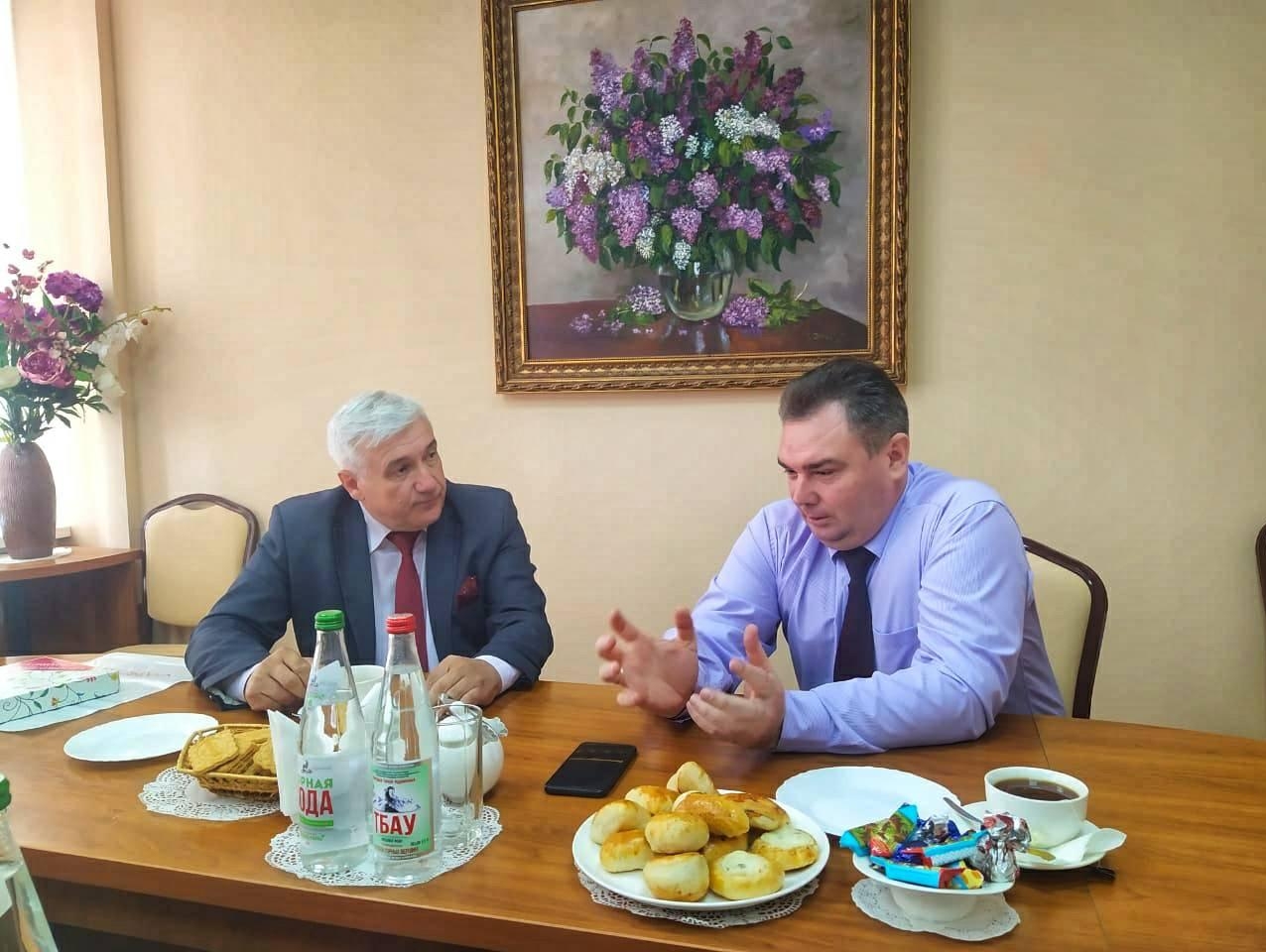 Любомир Радинович встретился с главой Борисоглебского городского округа
