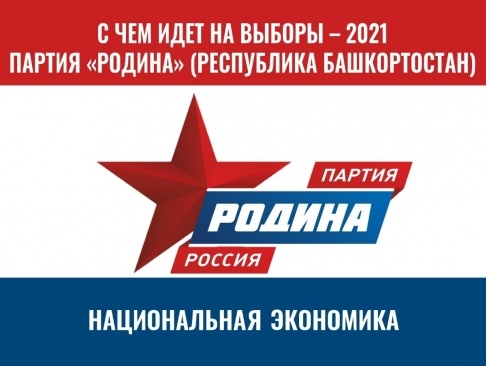 С ЧЕМ ИДЕТ НА ВЫБОРЫ 2021 ГОДА БАШКИРСКАЯ "РОДИНА" (НАЦИОНАЛЬНАЯ ЭКОНОМИКА)