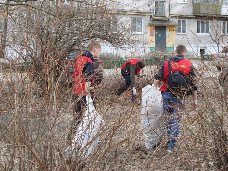 Активисты провели субботник в нижегородском Дзержинске