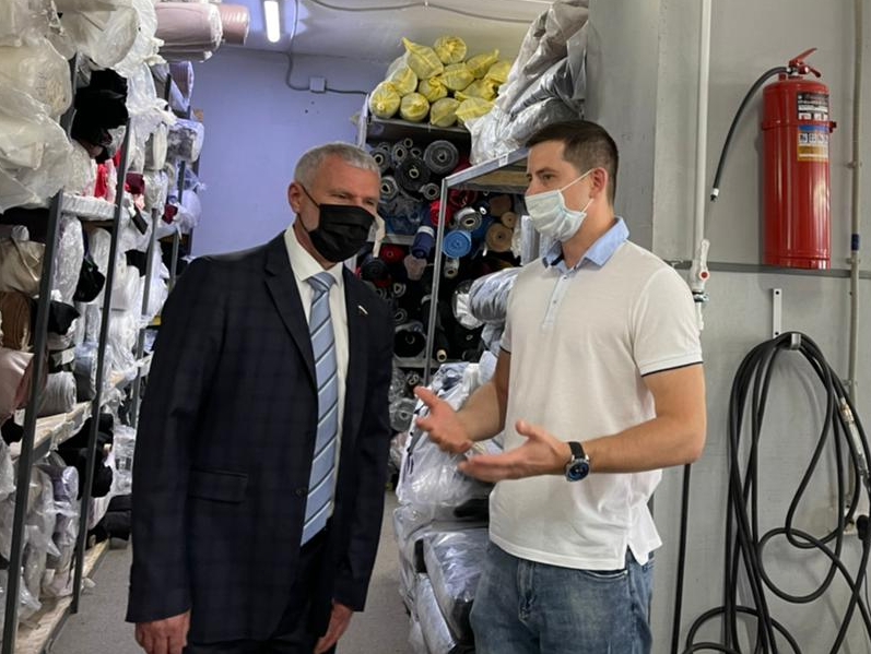 Лидер "РОДИНЫ" оценил знаменитый ивановский текстиль