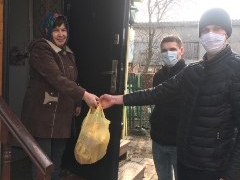 Активисты РО "РОДИНЫ" в Чувашии организовали раздачу продуктовых наборов