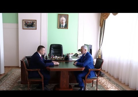 Алексей Журавлев встретился с губернатором Тамбовской области Александром Никитиным