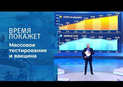 Алексей Журавлев в программе "Время покажет". Коронавирус: тесты и вакцина (Первый канал, 26.11.2020)