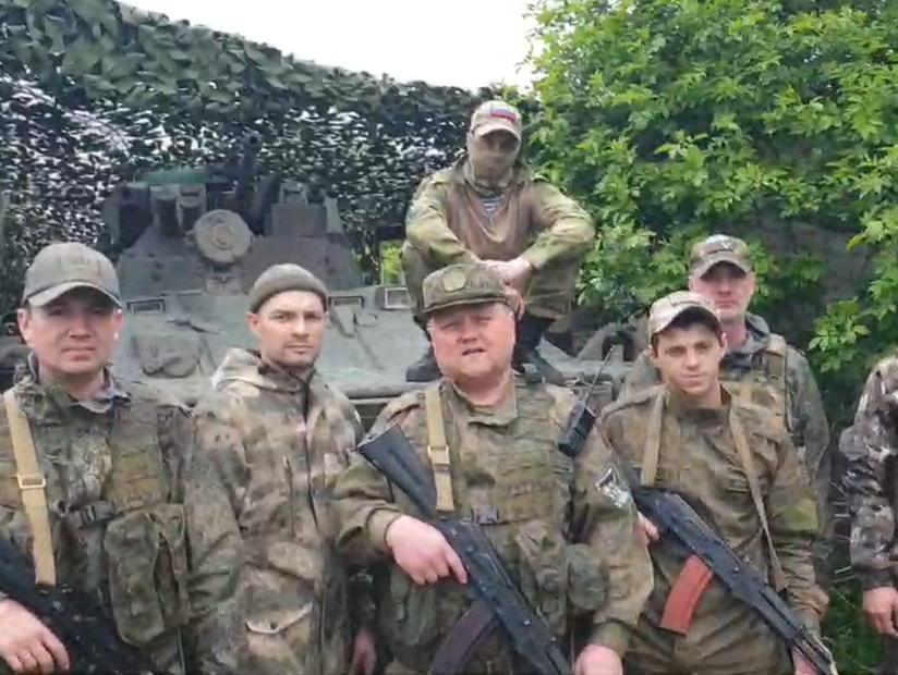 Зампред Ульяновской "РОДИНЫ" в Ульяновской области поздравил жителей региона с Днем Победы из зоны проведения СВО
