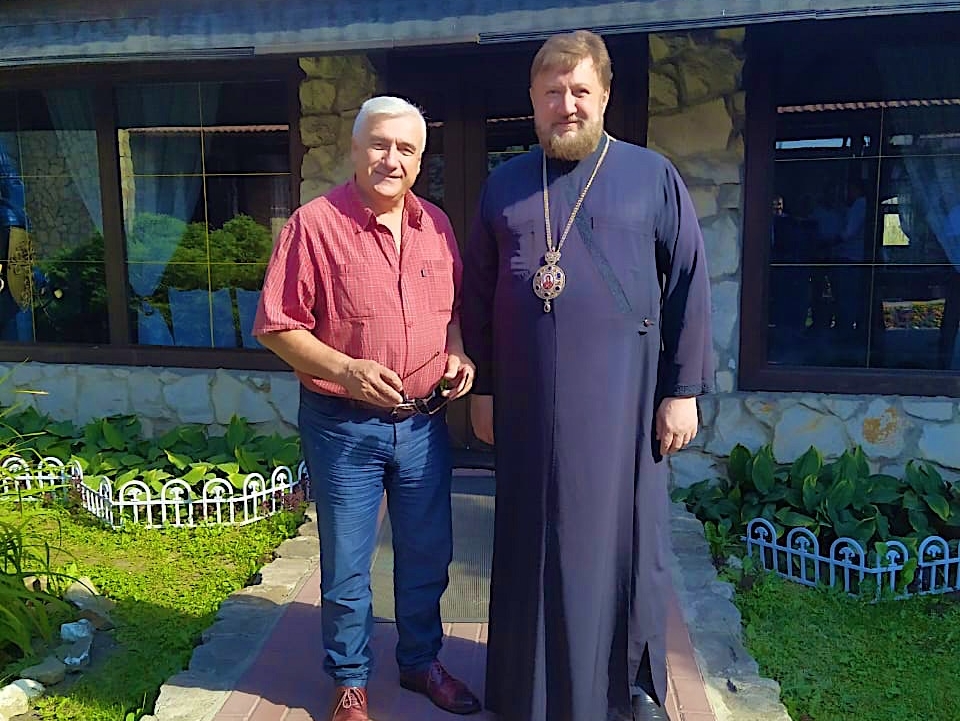 Любомир Радинович встретился с представителем Патриарха Сербского при Патриархе Московском и всея Руси
